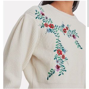 Resume Slyvia embroidered floral sweater